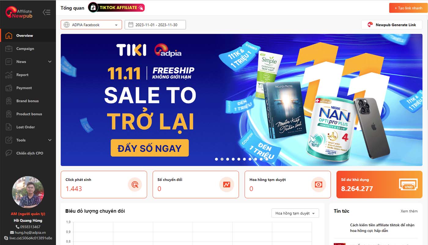 hướng dẫn làm tiếp thị liên kết 