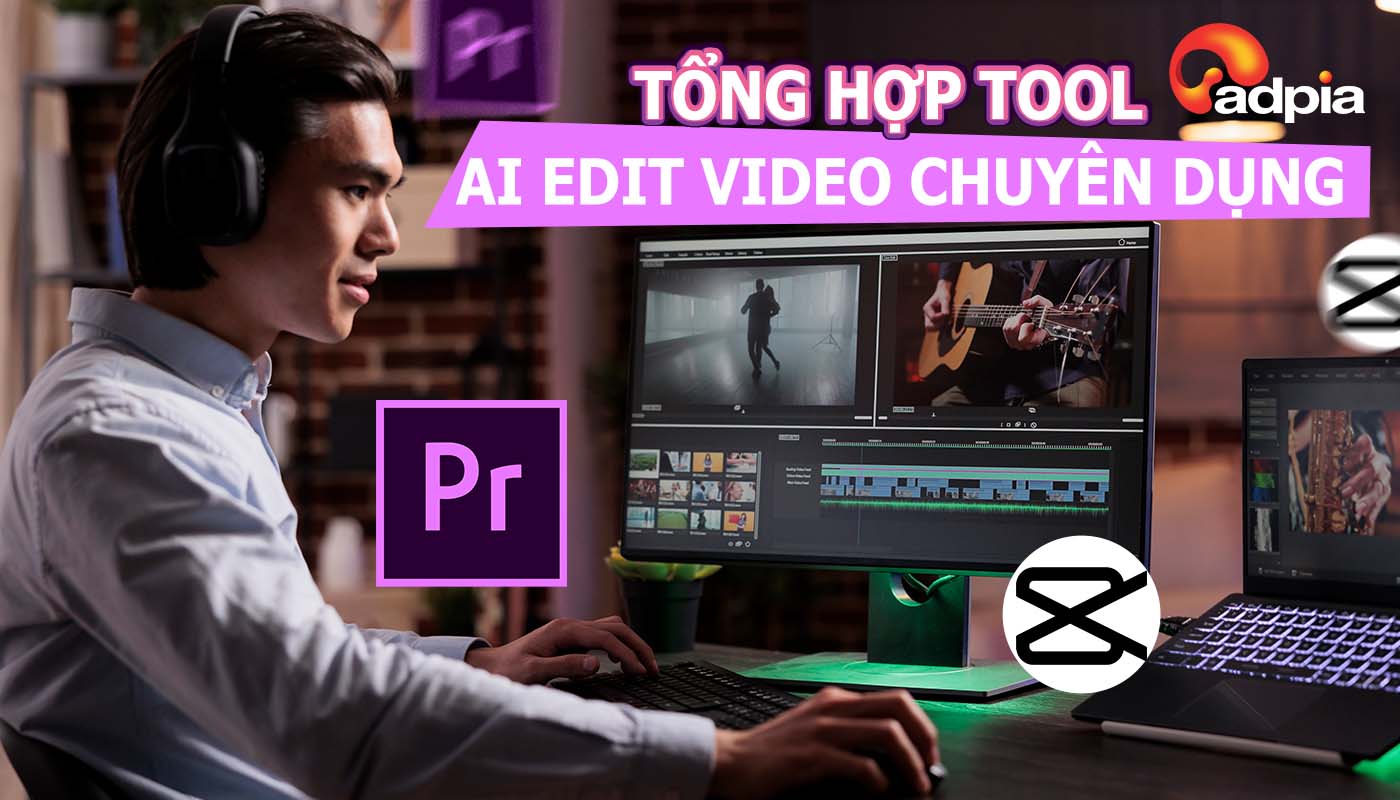 Tổng hợp các tool AI chuyên dụng để Edit Video