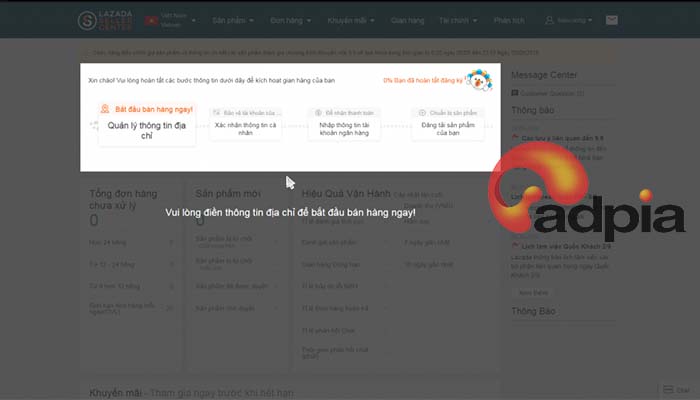 Bước 3: c&aacute;ch đăng k&yacute; b&aacute;n h&agrave;ng tr&ecirc;n lazada 