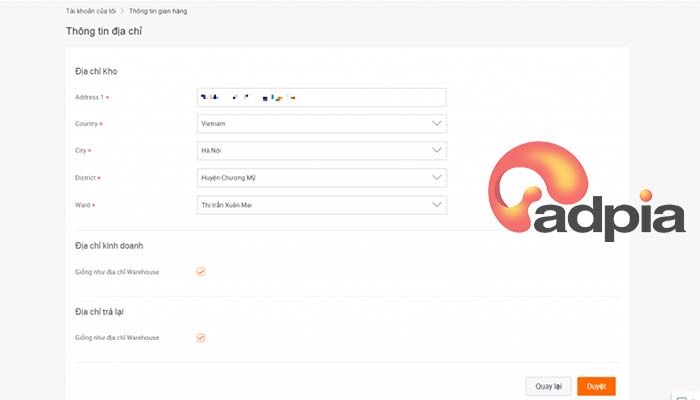 Bước 4: c&aacute;ch đăng k&yacute; b&aacute;n h&agrave;ng tr&ecirc;n lazada 