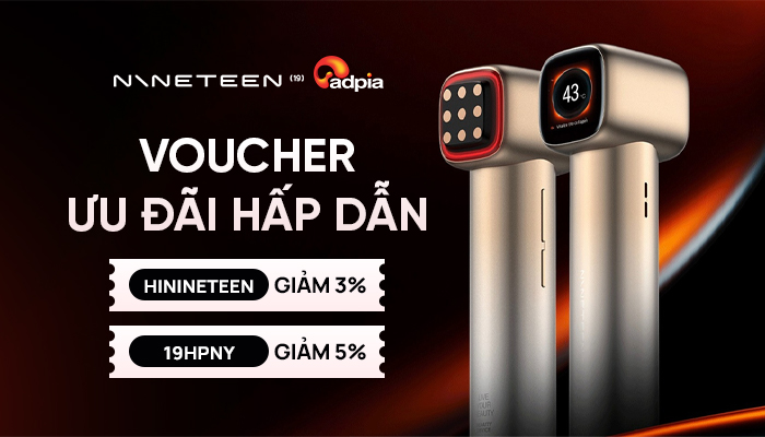 [NINETEEN] Voucher ưu đãi hấp dẫn