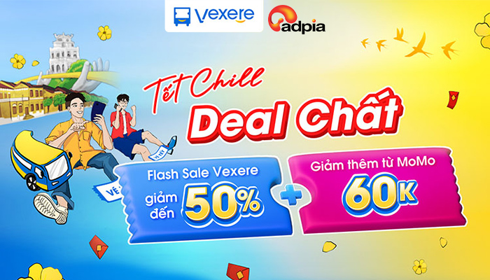 [VEXERE] Tết chill deal chất