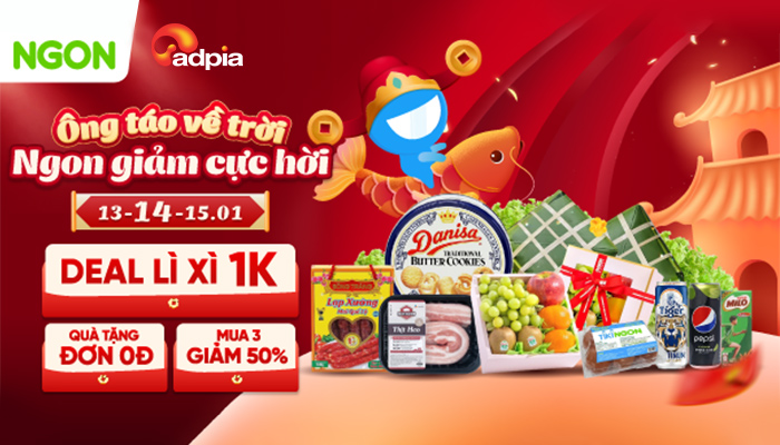 [TIKI] Ông Táo về trời - Ngon giảm cực hời