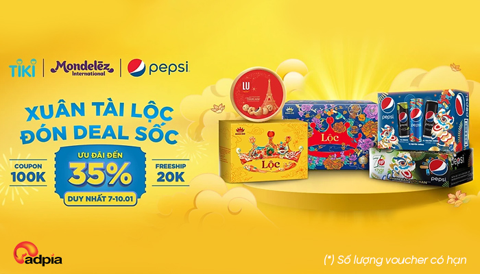[TIKI] Xuân tài lộc - Đón Deal sốc