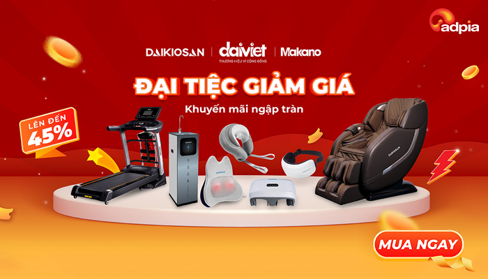 [DAIVIET] Đại tiệc giảm giá - Khuyến mãi ngập tràn