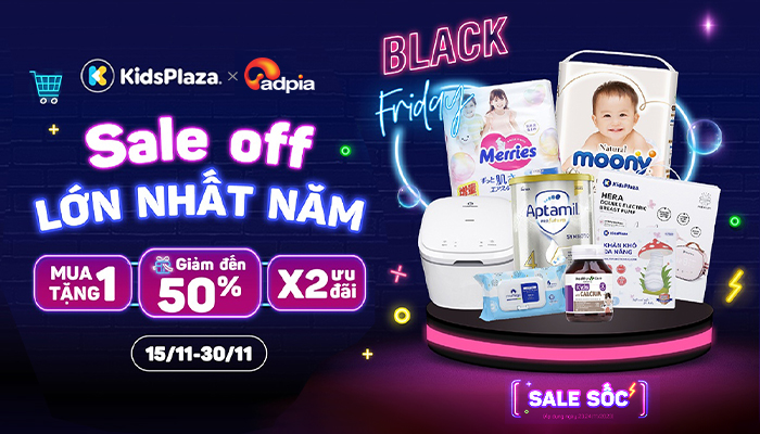 [KIDSPLAZA] Sale off lớn nhất năm