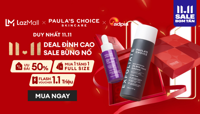 [LAZADA x Paula's Choice] Deal đỉnh cao - Sale bùng nổ