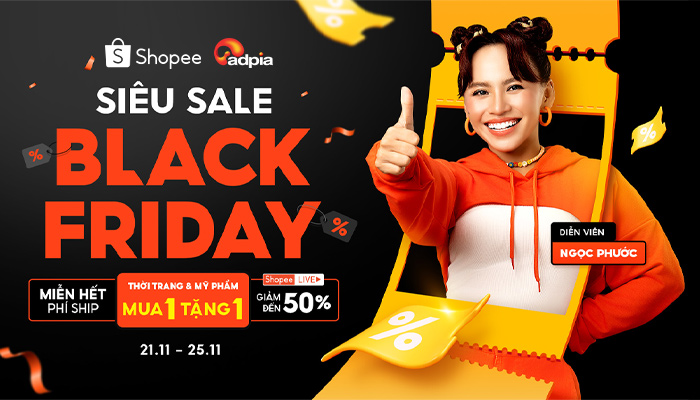 [SHOPEE] Siêu sale Black Friday
