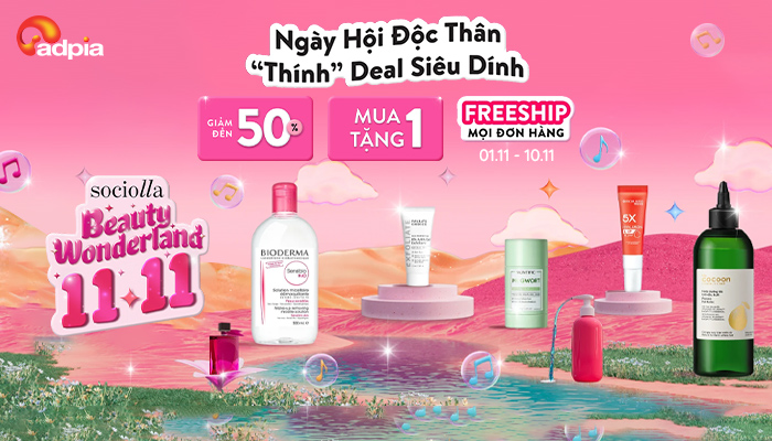 [SOCIOLLA] Ngày hội độc thân - "Thính" deal siêu dính