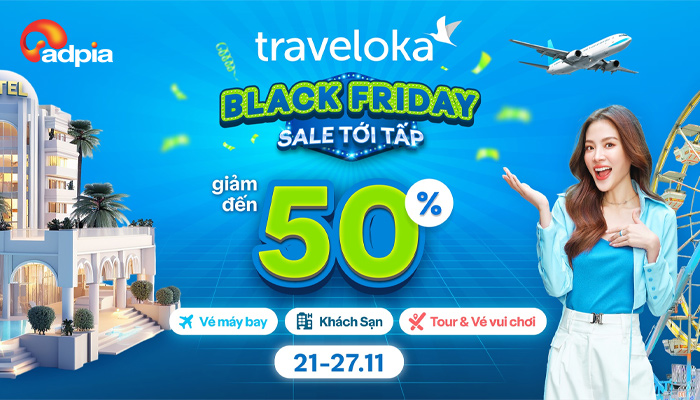 [TRAVELOKA] Black Friday - Sale tới tấp