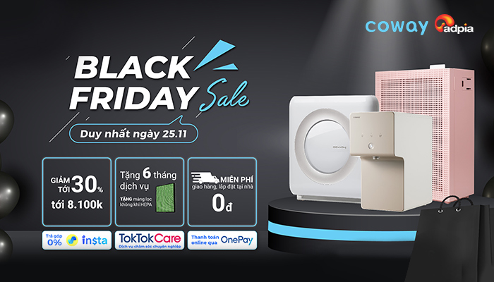 [COWAY] Black Friday Sale