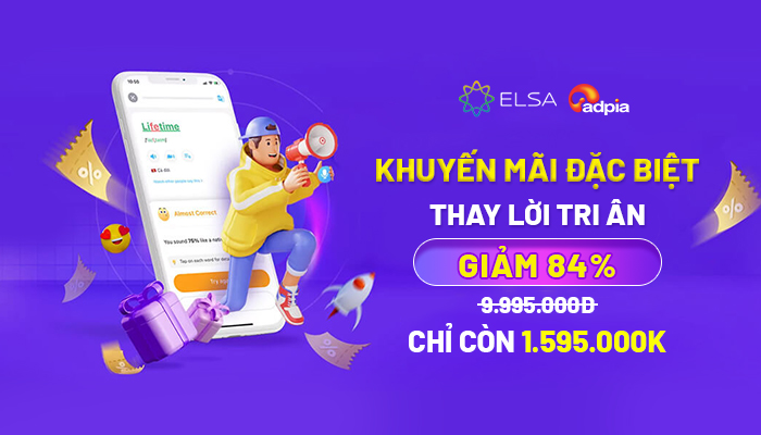 [ELSA] Tri ân ngày nhà giáo - Khuyến mãi tháng 11 cực khủng