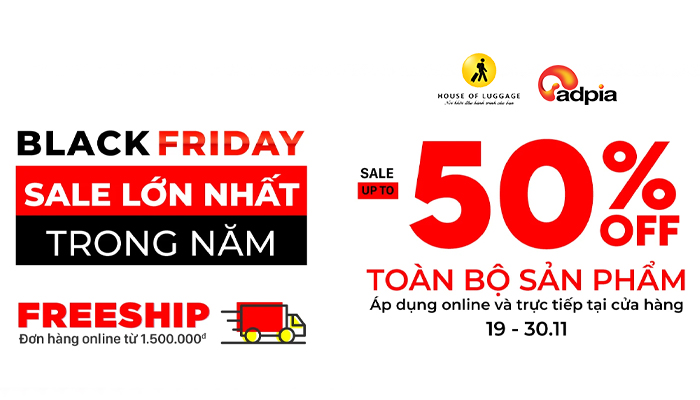 [HOLVN] Black Friday - Sale lớn nhất trong năm