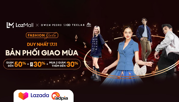 [LAZADA] Bản phối giao mùa