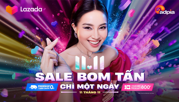 [LAZADA] Sale bom tấn - Chỉ một ngày 11.11