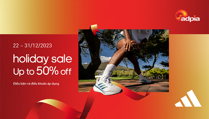 [ADIDAS] Holiday sale - Upto 50% off