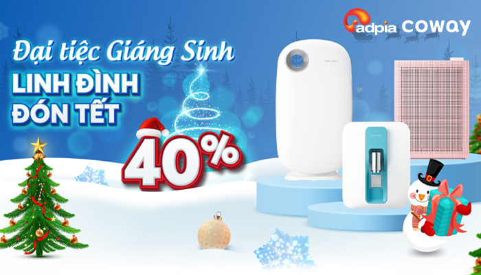 [COWAY] Đại tiệc giáng sinh - Linh đình đón Tết