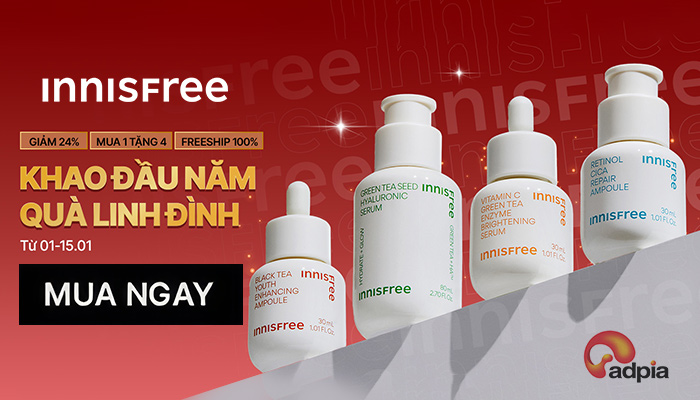 [INNISFREE] KHAO ĐẦU NĂM - QUÀ LINH ĐÌNH