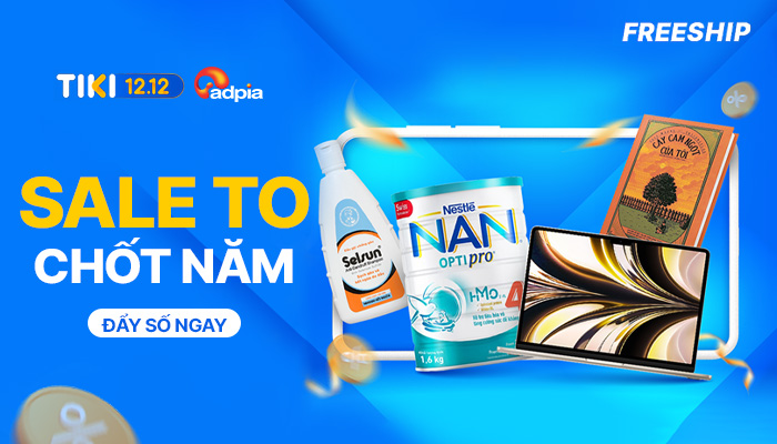 [TIKI] Sale to chốt năm 12.12