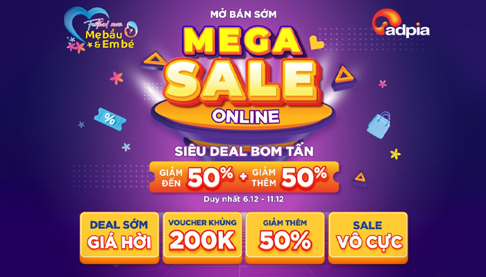 [KIDSPLAZA] Mega Sale - Siêu deal bom tấn