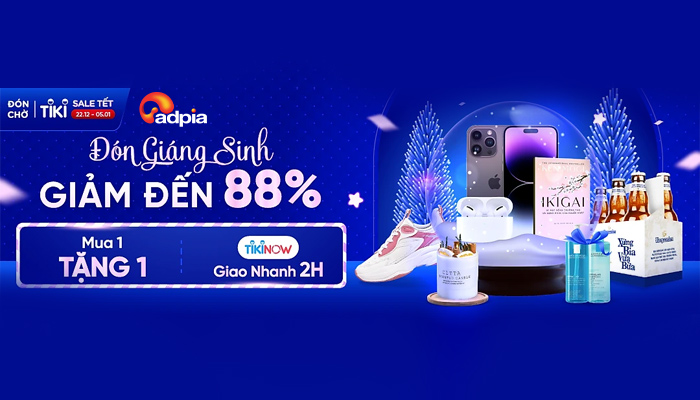 [TIKI] Đón giáng sinh - Sale linh đình