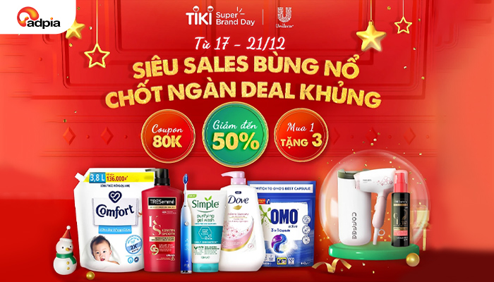 [TIKI] Siêu sale bùng nổ - Chốt ngàn deal khủng
