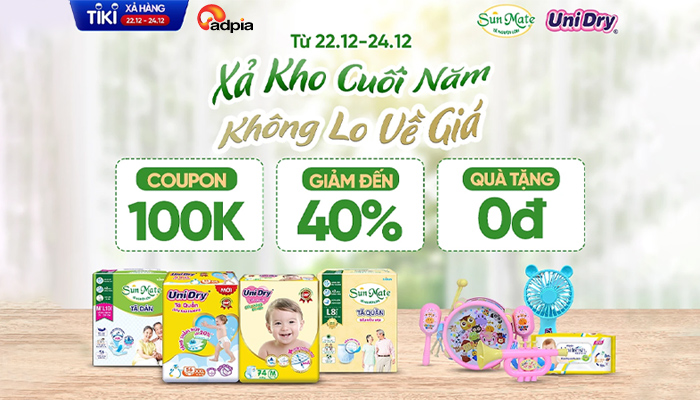 [TIKI] Xả kho cuối năm - Không lo về giá