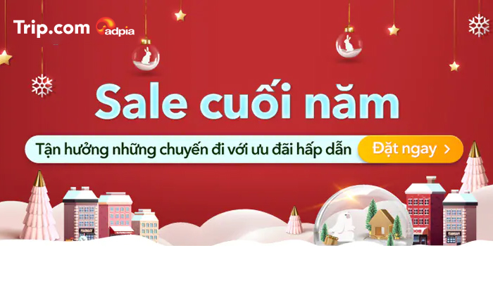 [TRIPCOM] Ưu đãi lớn khép lại 2022
