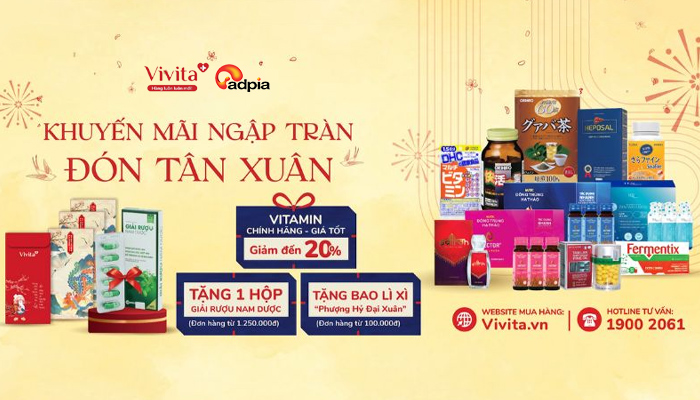 [VIVITA] Khuyến mãi ngập tràn - Đón tân xuân