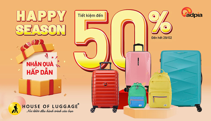 [HOLVN] Happy season - Tiết kiệm đến 50%