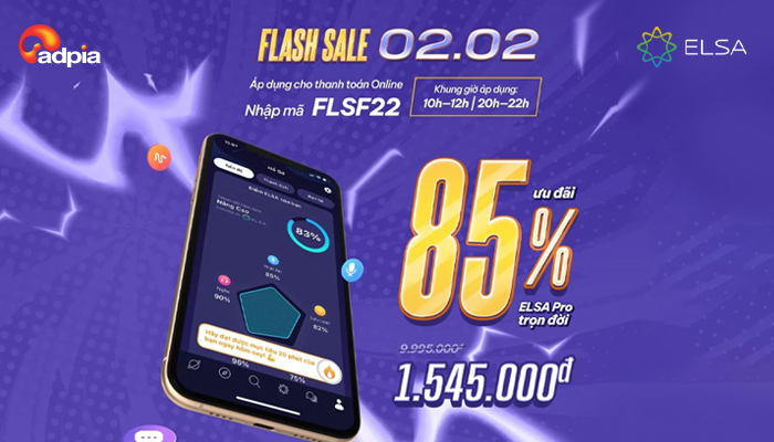 [ELSA] Flash sale 02.02