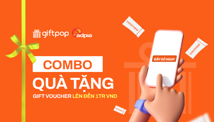 [GIFTPOP] Combo quà tặng - Gift voucher lên đến 1 Triệu