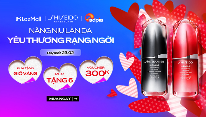[LAZADA] Nâng niu làn da - Yêu thương rạng ngời