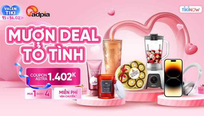 [TIKI] Mượn deal tỏ tình
