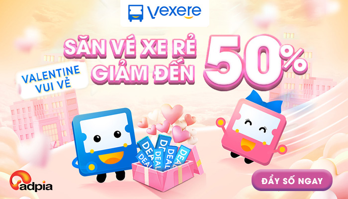 [VEXERE] Săn vé xe rẻ giảm 50%