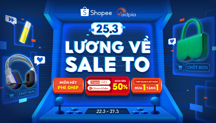 [SHOPEE] Lương về sale to giảm đến 50%