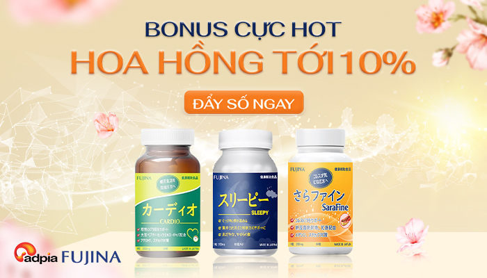 [FUJINA] TIN HOT!! Fujina thưởng thêm hoa hồng