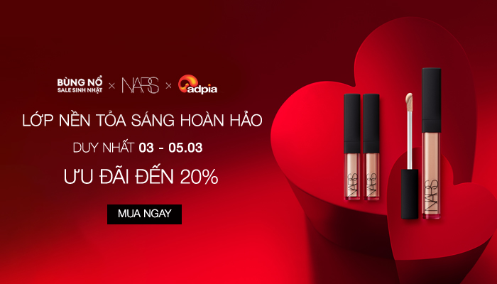 [LAZADA x Nars] Tỏa sáng theo cách của bạn