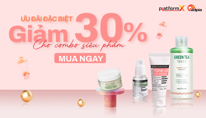 [PLATFORMX] Ưu đãi đặc biệt - Giảm 30% cho các combo siêu phẩm