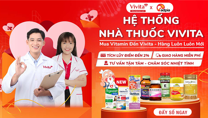 [VIVITA] Hệ thống nhà thuốc hàng luôn mới