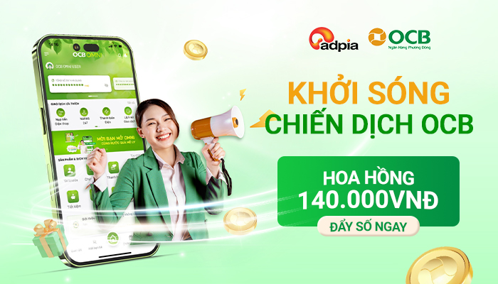 [CHIẾN DỊCH MỚI] Khởi sóng chiến dịch tiếp thị liên kết OCB Card