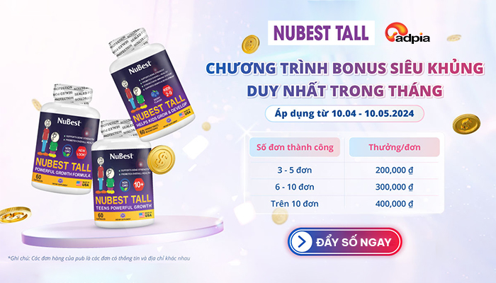 [TVBUY] Bonus siêu khủng trong tháng cho đơn hàng thành công