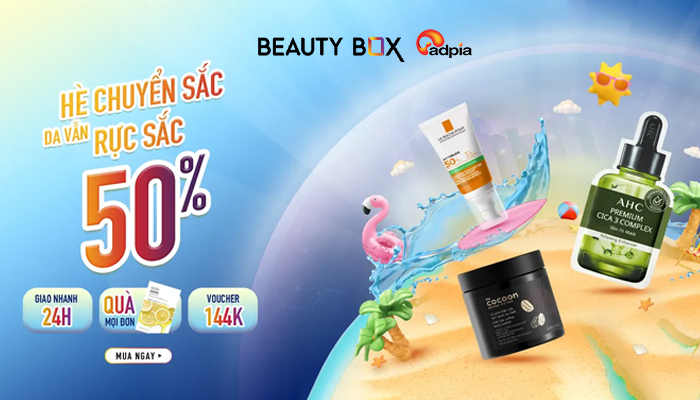[BEAUTYBOX] Hè chuyển sắc - Da vẫn rực sắc