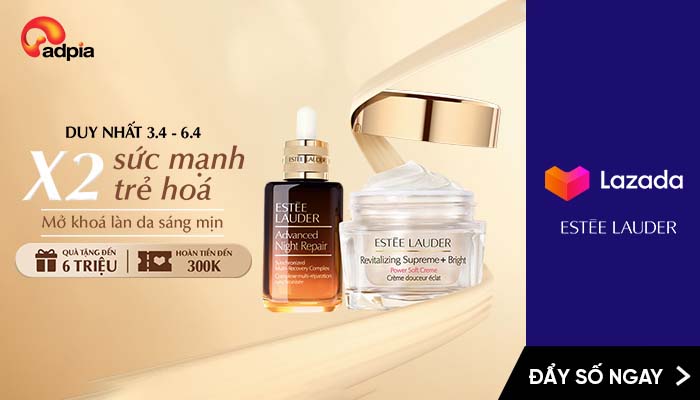 [LAZADA x ESTEE LAUDER] Chìa khóa trẻ hóa và căng mịn cho làn da rặng rỡ