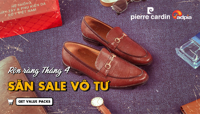 [PIERRE CARDIN] Rộn ràng tháng 4 - Săn sale vô tư