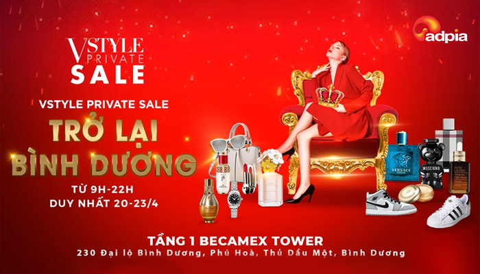 [VSTYLE] Sự trở lại của huyền thoại Vstyle's Private Sale