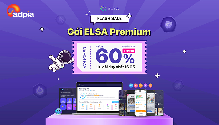 [ELSA] Siêu sale flash sale - Elsa giảm giá đến 60%