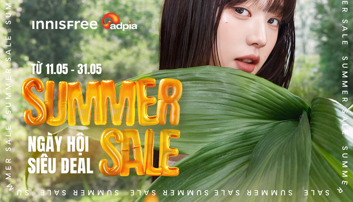 [INNISFREE] Summer sale - Ngày hội siêu deal