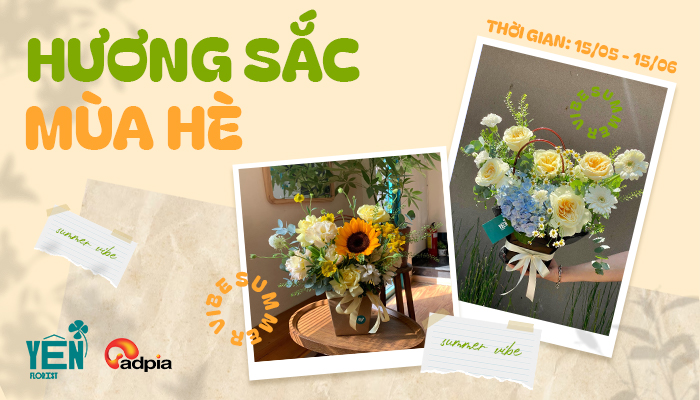 [YENFLORIST] Hương sắc mùa hè