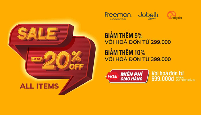 [FREEMAN] Cùng Freeman đón hè - Nhận mưa giảm giá
